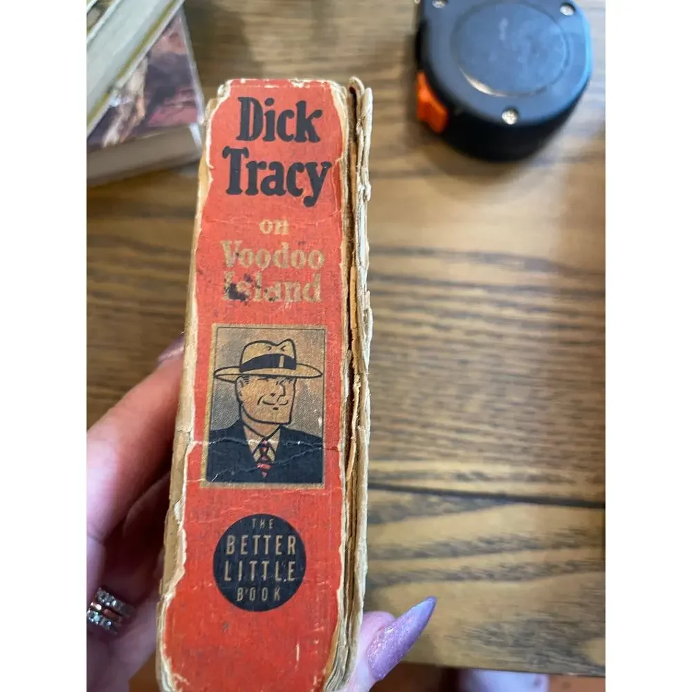 1944 Dick Tracy on Voodoo Island Better Little Book Chester Gould Whitman